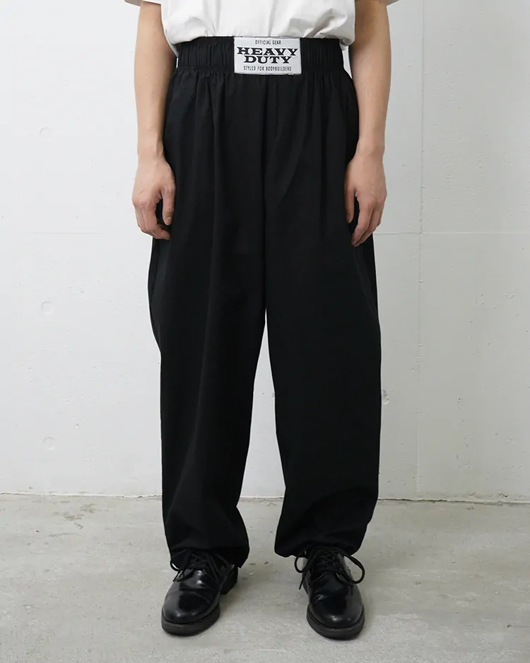 Y,IWO / Hardware Muscle Pants / BLACK