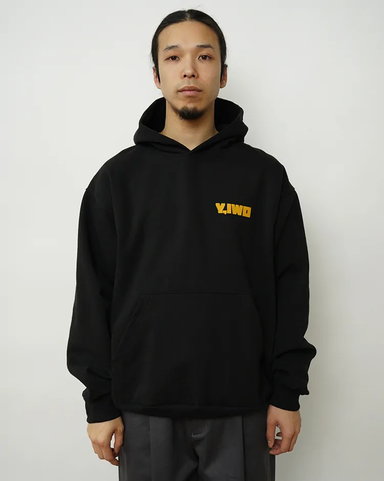 Y,IWO / Hardwear Hoodie / BLACK × GOLD