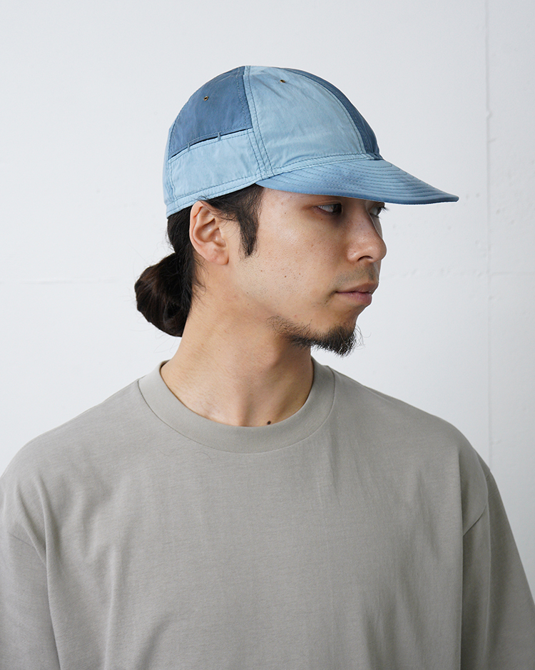 THE NORTH FACE PURPLE LABEL / UNEVEN DYED FIELD CAP / SX(Sax)