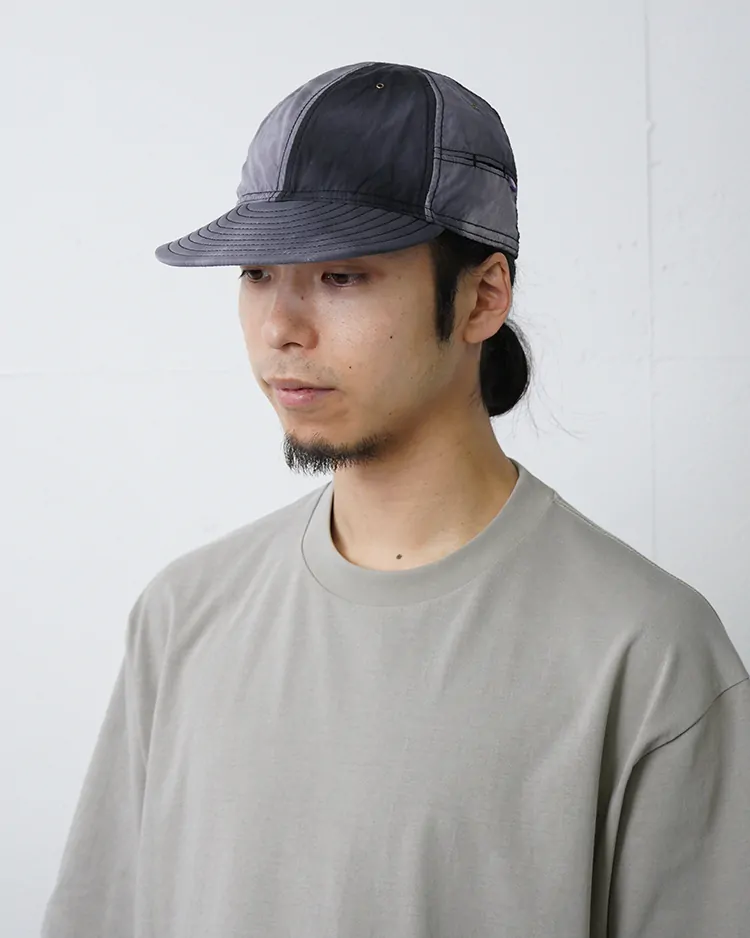 THE NORTH FACE PURPLE LABEL / UNEVEN DYED FIELD CAP / AH(Asphalt Gray)