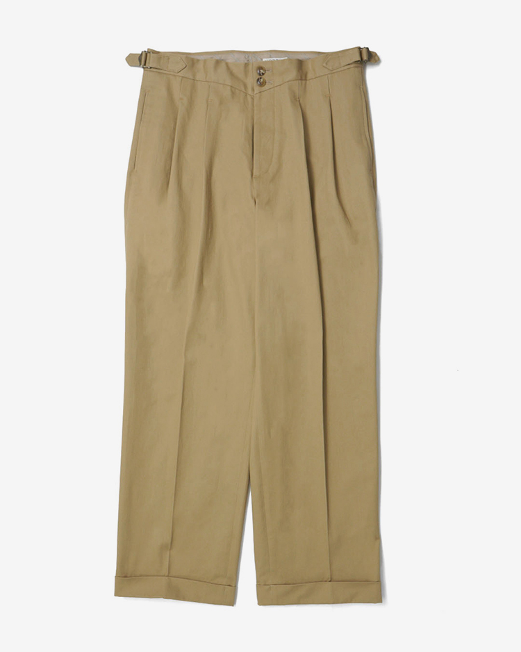 ORRS / Sw.Chino Trousers / KHAKI BEIGE