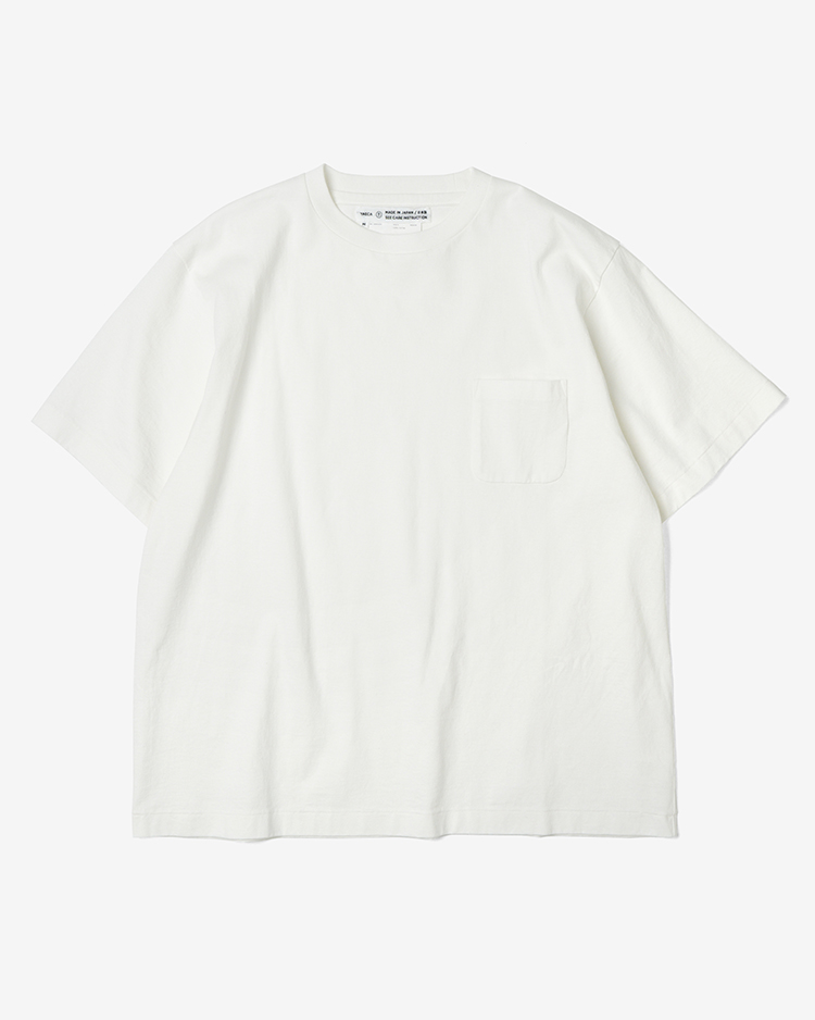 YAECA (MEN) / Dry-Touch T-Shirt / WHITE