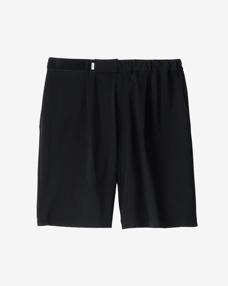 Graphpaper (MEN) / Solotex Twill Wide Chef Shorts / BLACK
