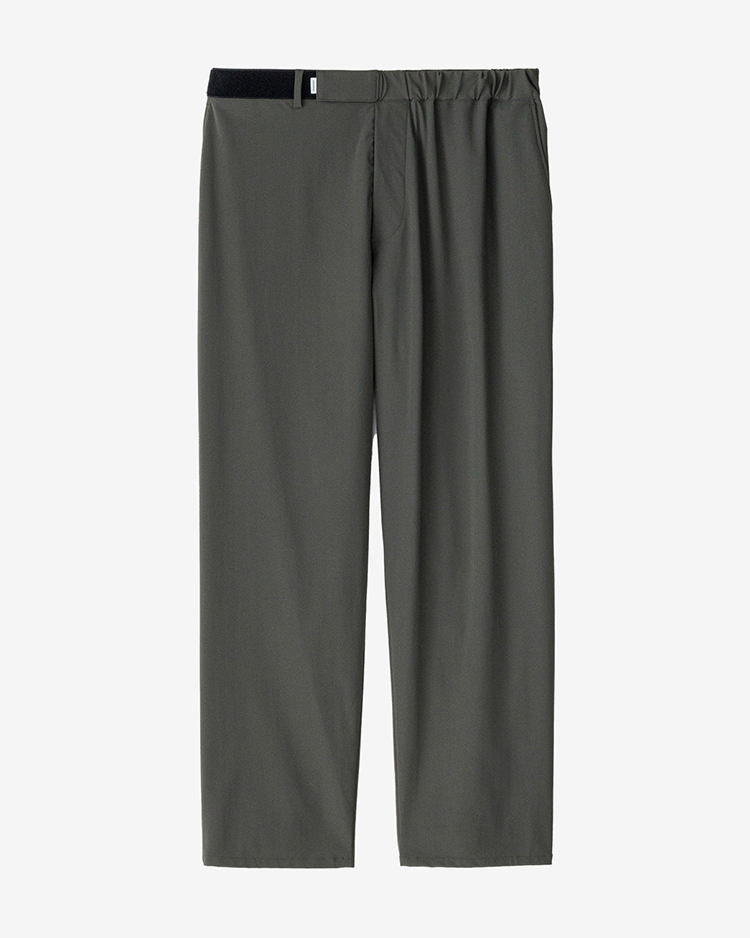 Graphpaper (MEN) / Solotex Twill Wide Tapered Chef Pants / GRAY
