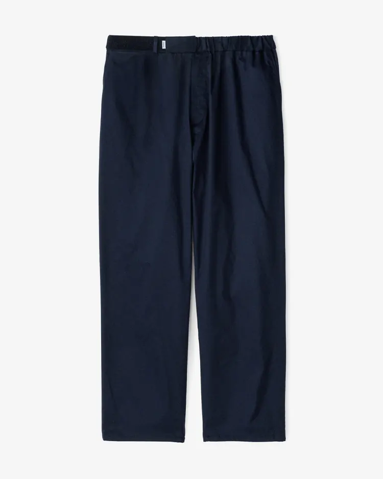 Graphpaper (MEN) / Solotex Twill Wide Tapered Chef Pants / NAVY