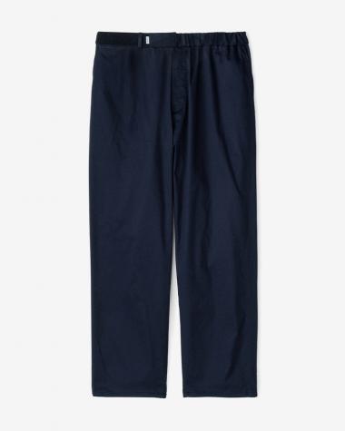  / Solotex Twill Wide Tapered Chef Pants / NAVY