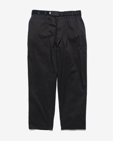  / Solotex Twill Wide Tapered Chef Pants / BLACK