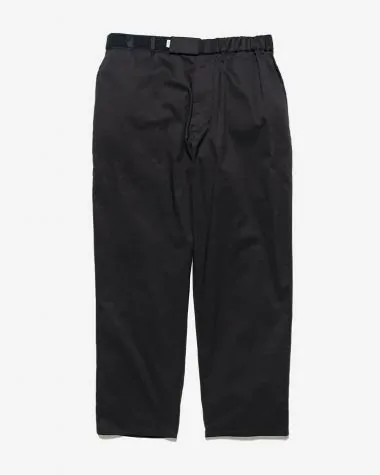 Graphpaper (MEN) / Solotex Twill Wide Tapered Chef Pants / BLACK