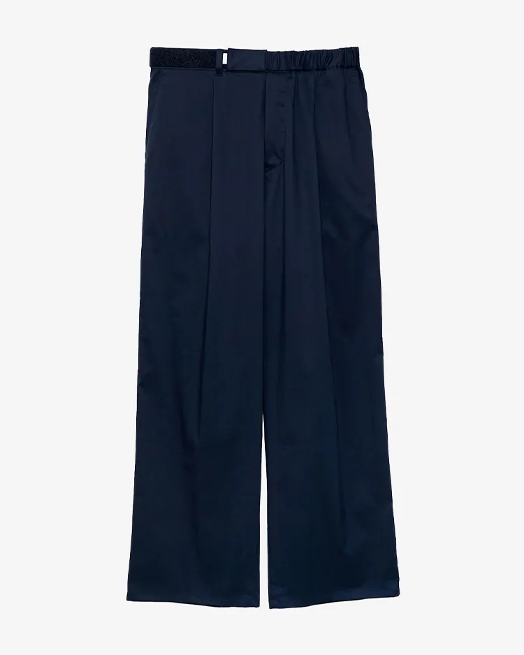Graphpaper (MEN) / Solotex Twill Wide Chef Pants / NAVY