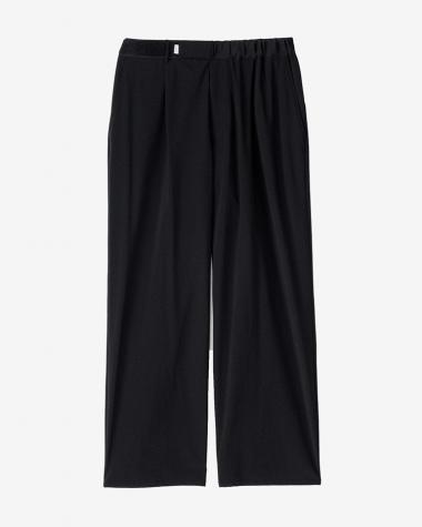  / Solotex Twill Wide Chef Pants / BLACK