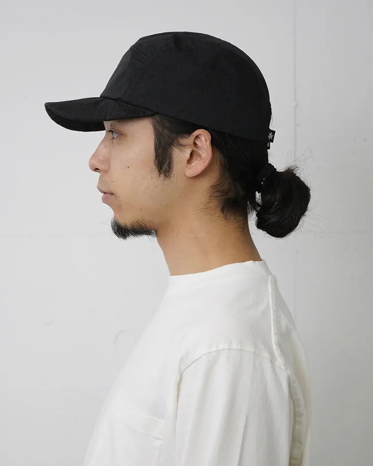 Goldwin / Sheer Nylon Cap / BLACK (BK)