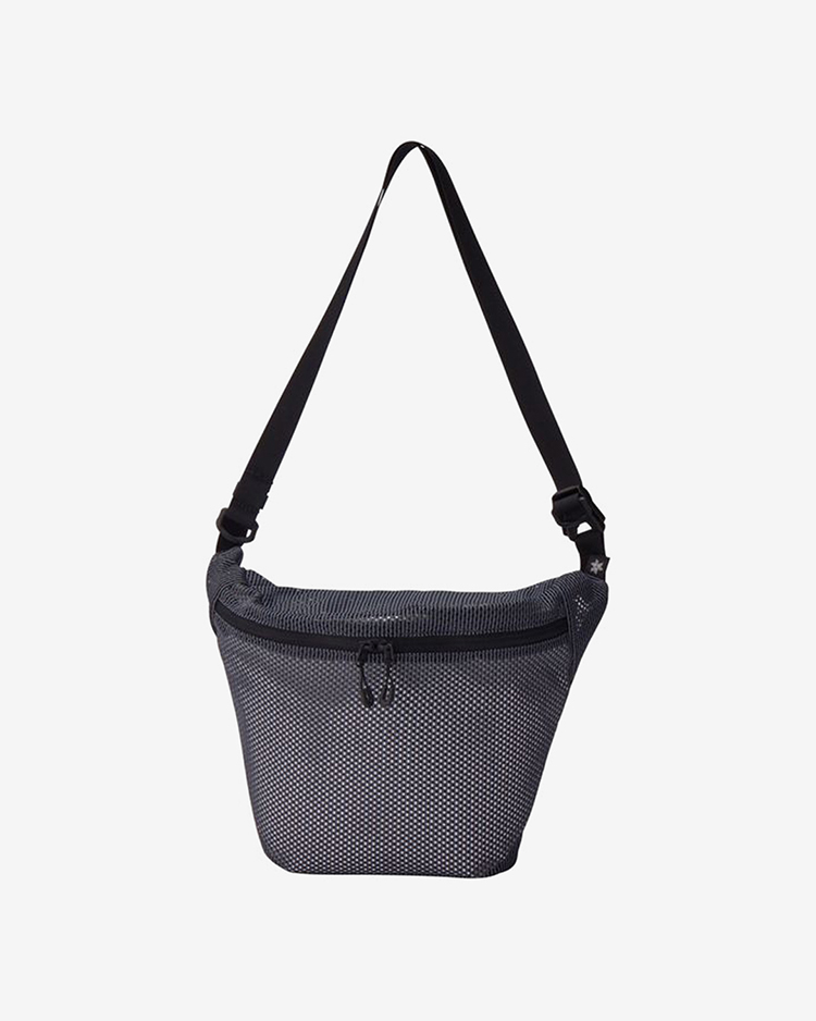 Goldwin / Tonalith Mesh Sacoche Bag / BLACK (BK)