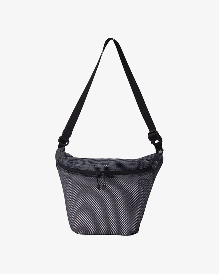 Goldwin / Tonalith Mesh Sacoche Bag / BLACK (BK)