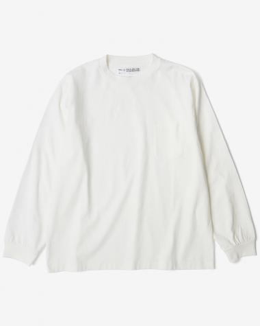  / Dry-Touch Long Sleeve T-Shirt / WHITE