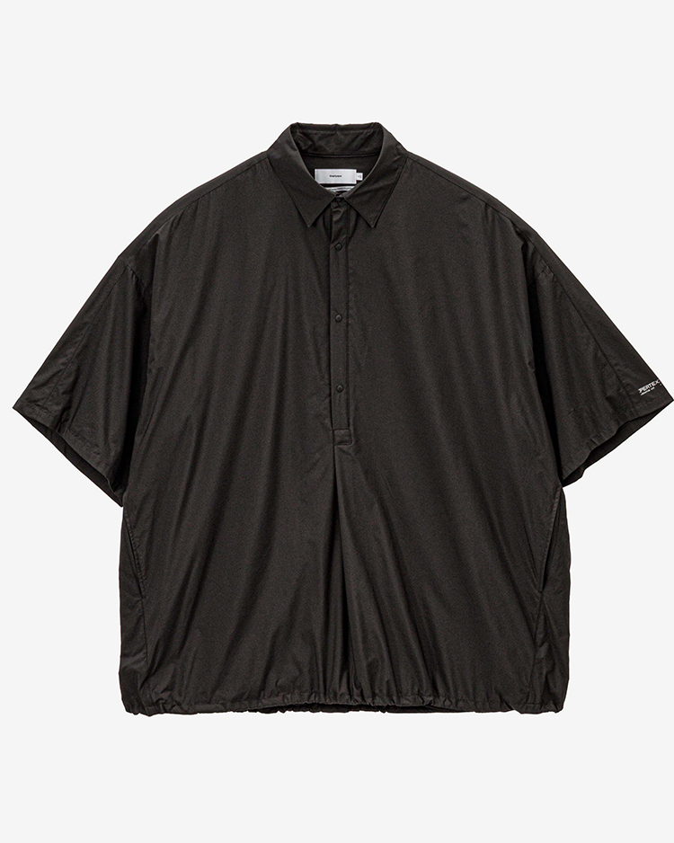 Graphpaper (MEN) / PERTEX QUANTUM AIR S/S Pullover Shirt / CHARCOAL