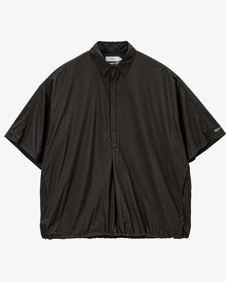 Graphpaper (MEN) / PERTEX QUANTUM AIR S/S Pullover Shirt / CHARCOAL