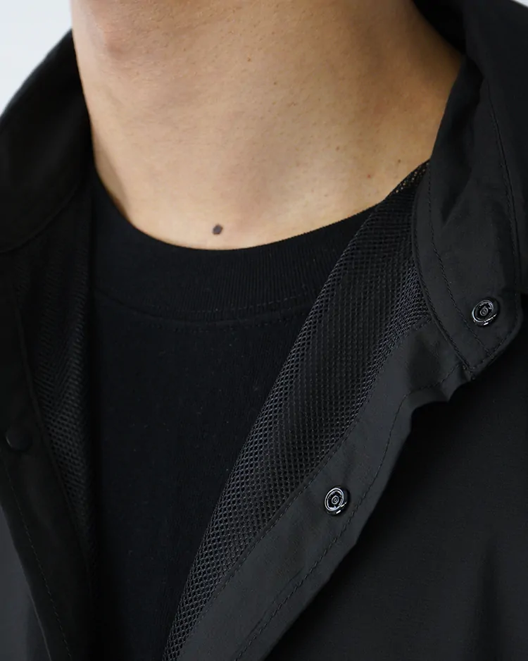 PERTEX QUANTUM AIR S/S Pullover Shirt / CHARCOAL | Graphpaper (MEN