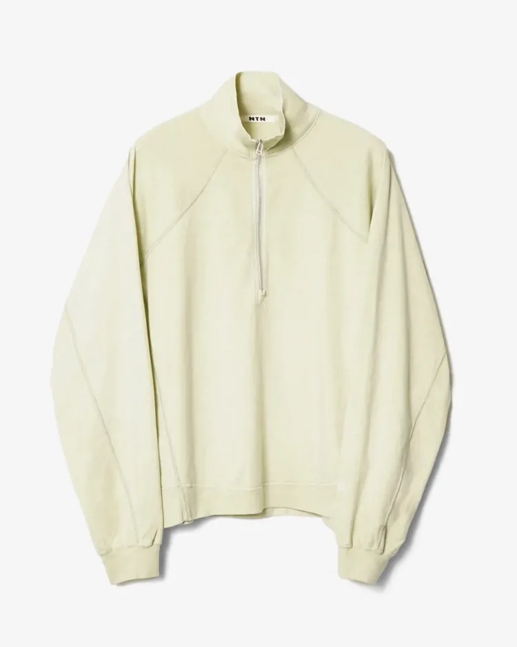 NTN / N1 HALF ZIP L/S PULLOVER / MIST