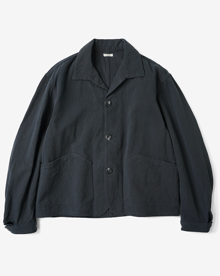 PHIGVEL / DRILL CLOTH FIELD JACKET / DUST NAVY