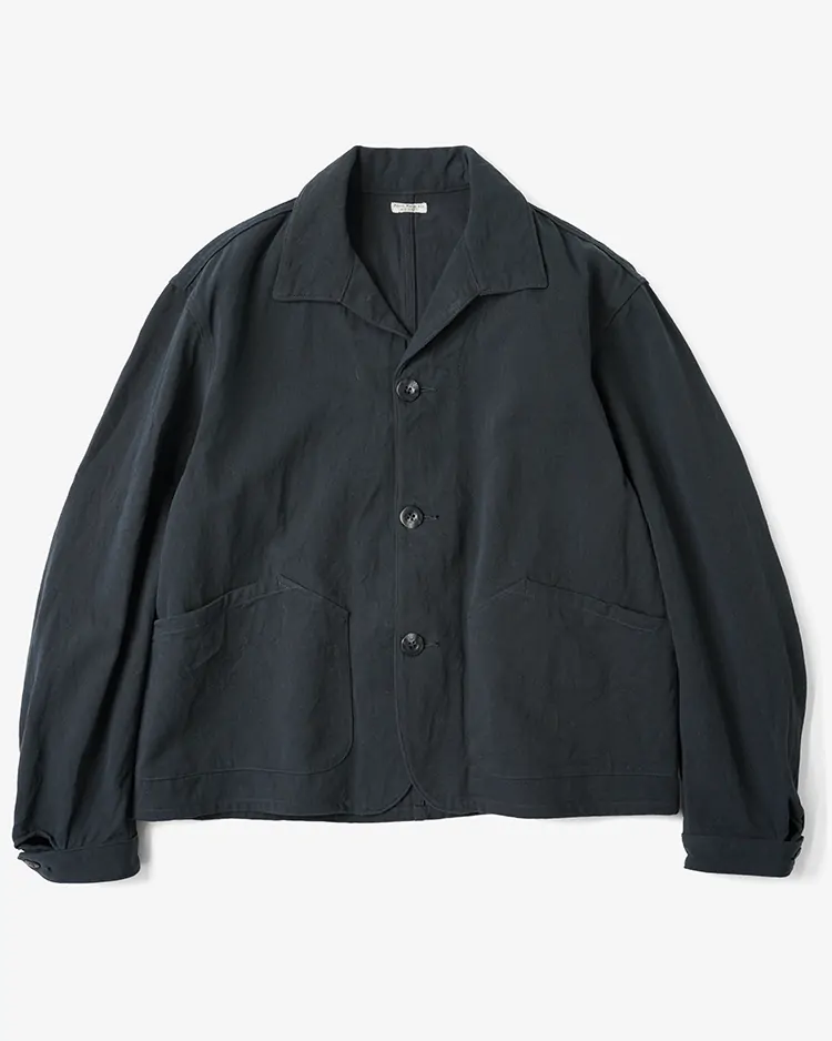 PHIGVEL / DRILL CLOTH FIELD JACKET / DUST NAVY