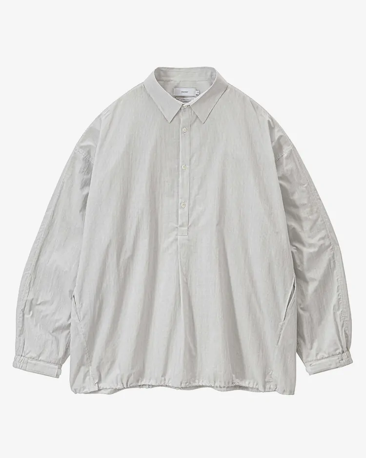 Graphpaper (MEN) / Seersucker Pullover Shirt / WHITE
