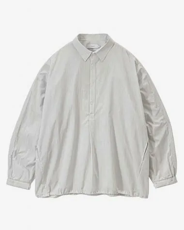 Graphpaper (MEN) / Seersucker Pullover Shirt / WHITE