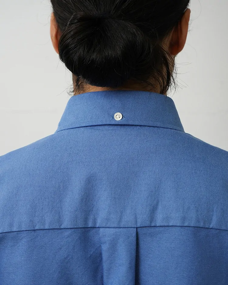 Oxford S/S Oversized B.D Shirt / SAX | Graphpaper (MEN)(グラフ