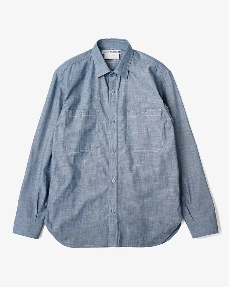YAECA (MEN) / USN Shirt / INDIGO