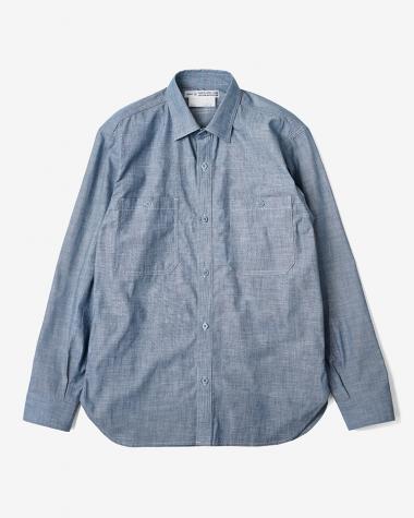 YAECA (MEN) / USN Shirt / INDIGO