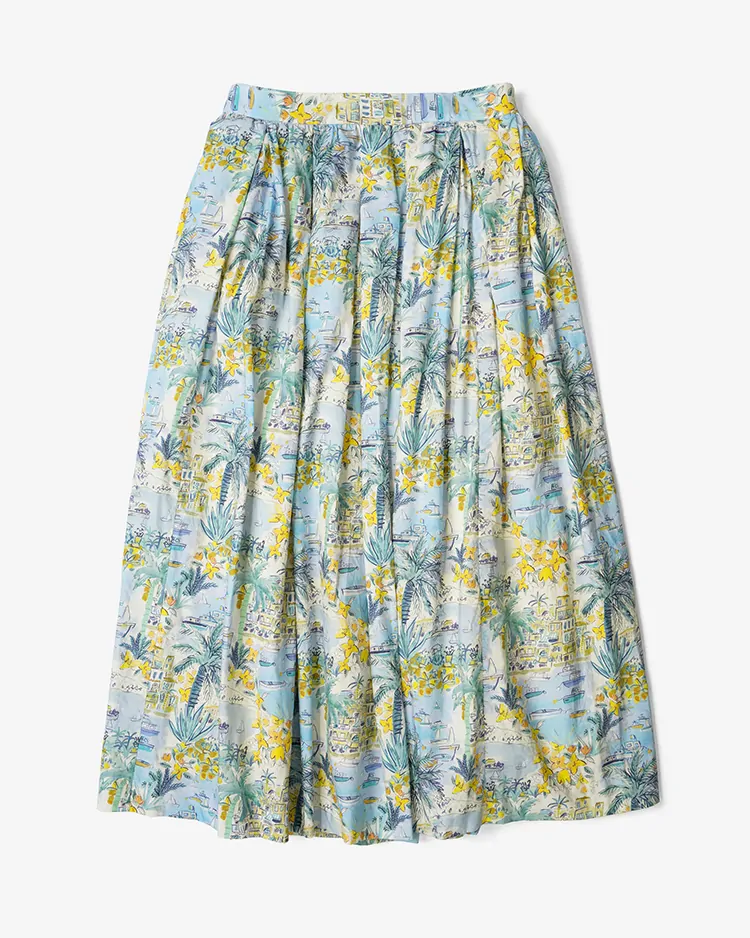 YAECA (WOMEN) / Gathered Skirt / CAPE VISTA