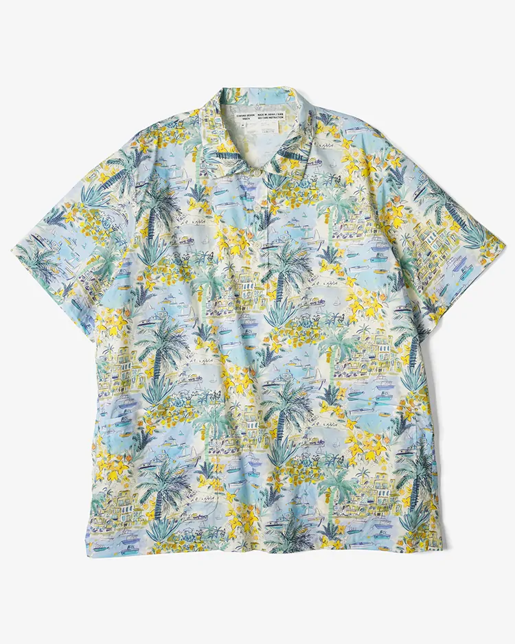YAECA (MEN) / Overshirt-Short Sleeve / CAPE VISTA