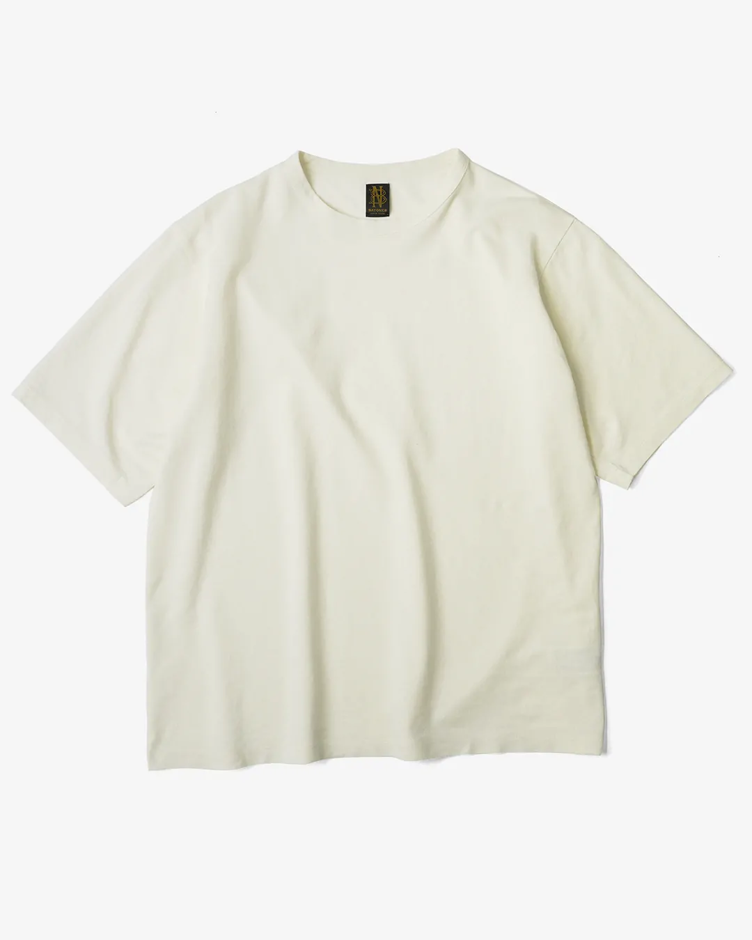 BATONER (MEN) / WASHI T-SHIRT / WHITE