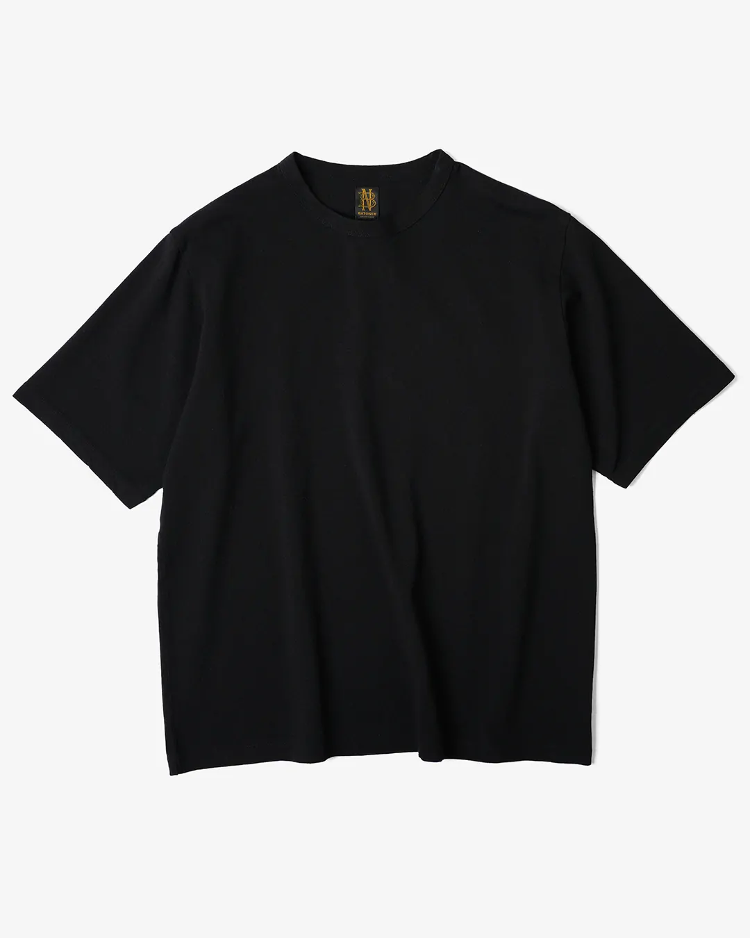 BATONER (MEN) / WASHI T-SHIRT / BLACK