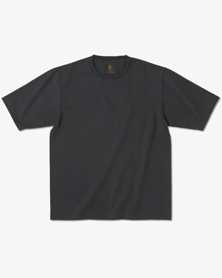 BATONER (MEN) / MERIYASU T-SHIRT HEAVY(PACK) / CHARCOAL NAVY 