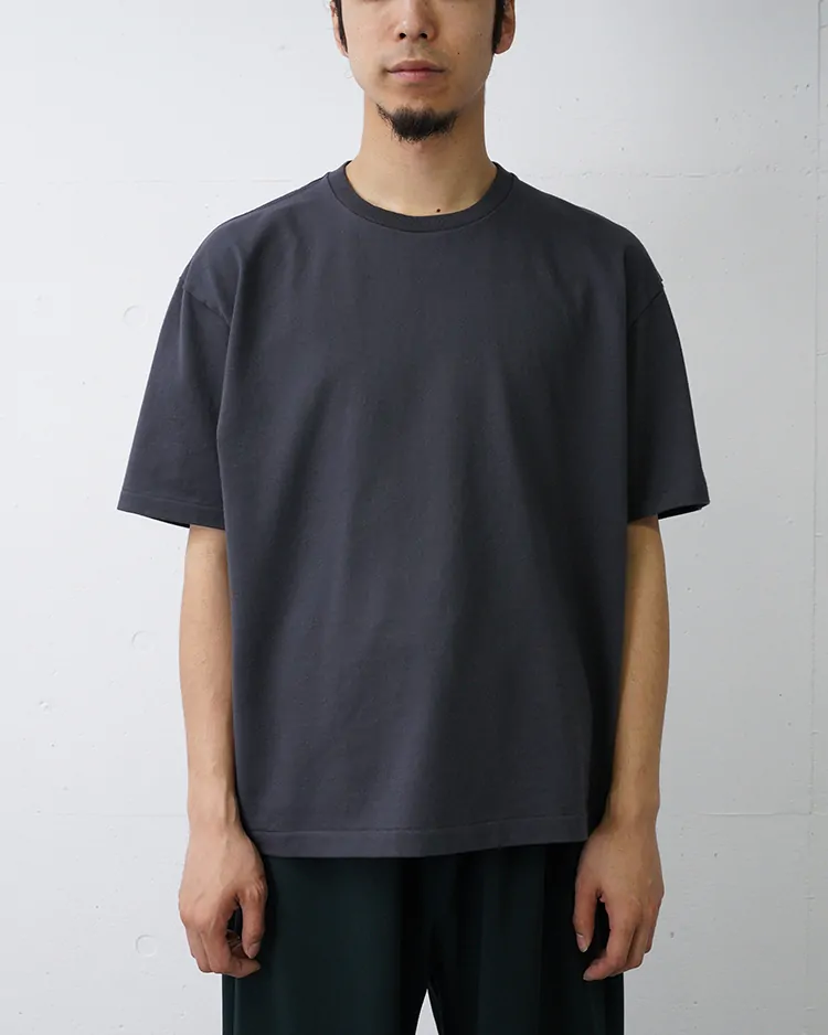 BATONER (MEN) / MERIYASU T-SHIRT HEAVY(PACK) / CHARCOAL NAVY 