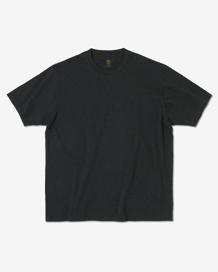 BATONER (MEN) / MERIYASU T-SHIRT LIGHT(PACK) / HEATHER BLACK 