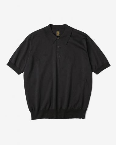  / CARIBBEAN SEAISLAND COTTON POLO SHORT SLEEVE / BROWN