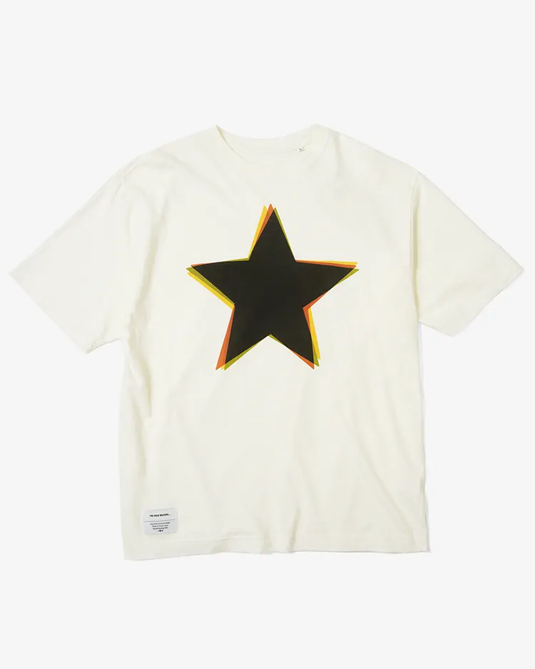 THE INOUE BROTHERS... / Black Star T-Shirt / WHITE