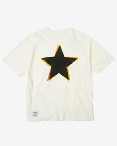 THE INOUE BROTHERS... / Black Star T-Shirt / WHITE