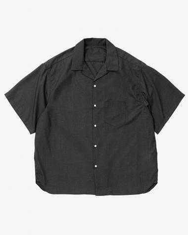 Sillage / re-engineered overshirt short sleeve anthracite