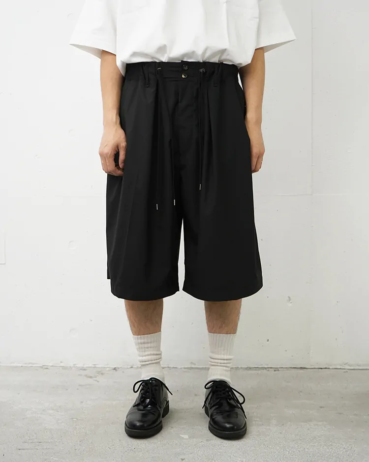 Sillage / circular short pants black