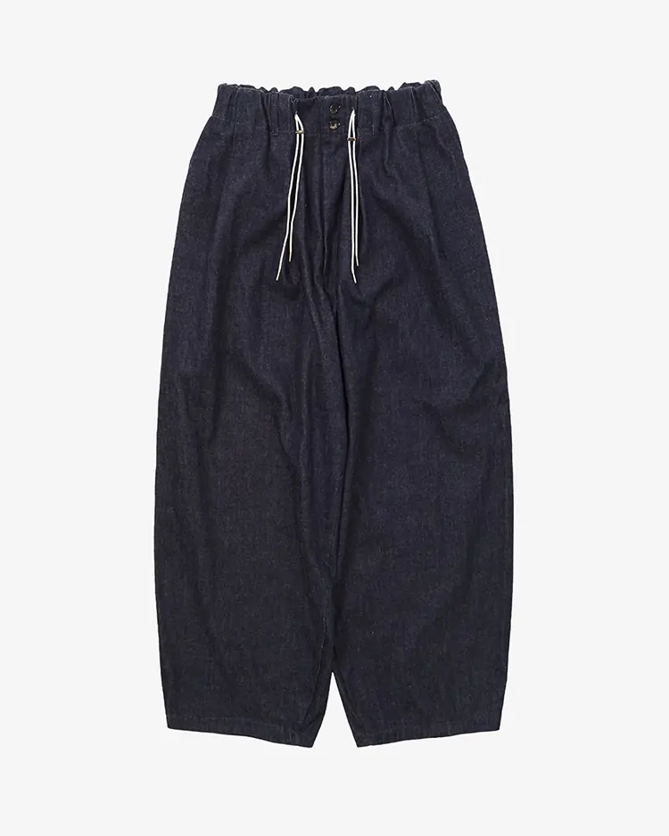 Sillage / circular pants denim one wash