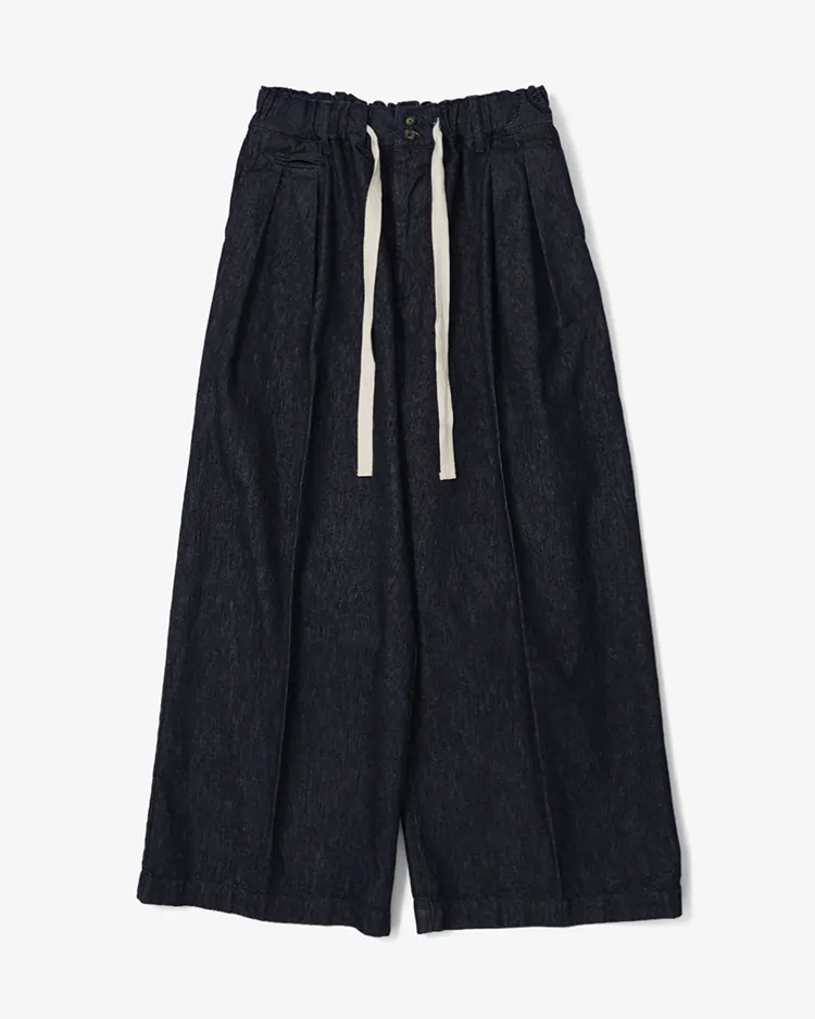 Sillage / hakama pants denim one wash