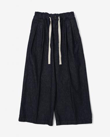 Sillage / hakama pants denim one wash