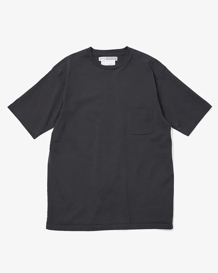 YAECA (MEN) / S/S Pocket T-shirt / CHARCOAL