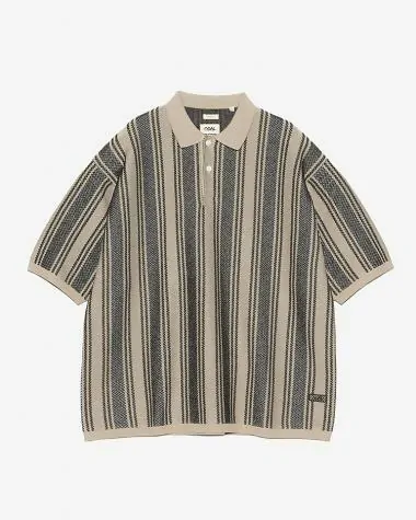 nanamica / Knit Polo Sweater / CH(Charcoal)