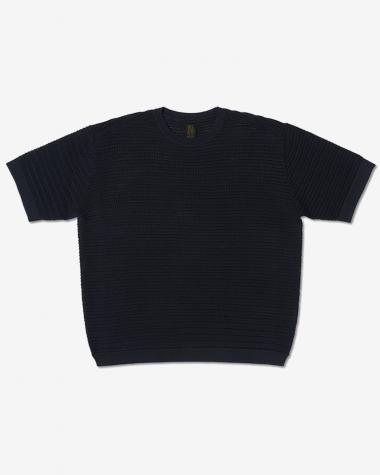  / SUMMER KNIT CREW SHORT SLEEVE / NAVY