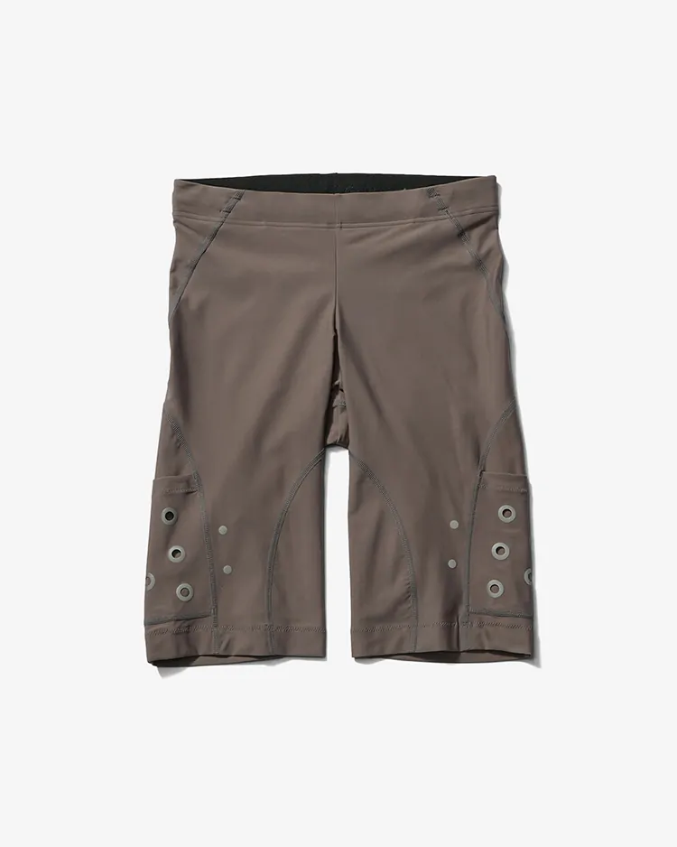 Goldwin 0 / Compression Gleam Half Tights / IRON (6B)