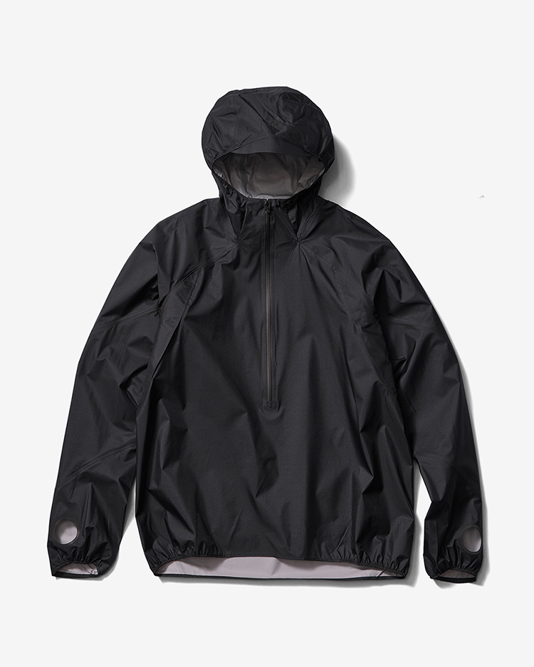 PERTEX SHIELD PRO Gleam Anorak / BLACK (BK) | Goldwin 0(ゴールド