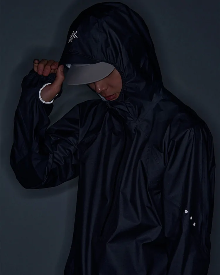 PERTEX SHIELD PRO Gleam Anorak / BLACK (BK) | Goldwin 0(ゴールド